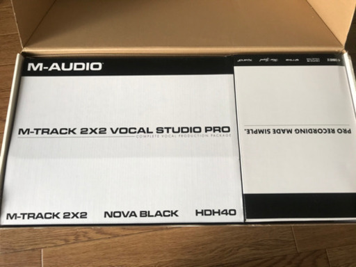 M-AUDIO ( エムオーディオ ) M-Track 2x2 Vocal Studio Pro+マイクスタンド