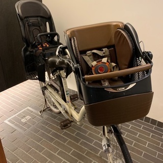 子供乗せ自転車の画像