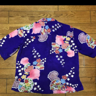 着物リメイク　アロハシャツ の画像