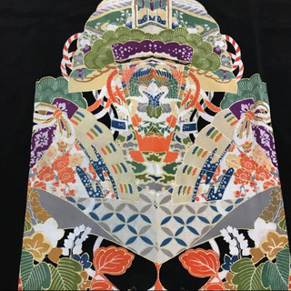 着物リメイク　大きめワンピースの画像