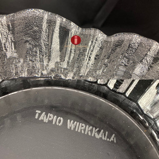 【愛品倶楽部柏店】iltala i-lasi 　 イッタラ　TAPIO WIRKKALA 廃盤品「　ガラスベース　」専用箱有【問合わせ番号：112-042851 002】柏市周辺（柏、松戸、流山、我孫子）出張買取 持込買取 引越し 処分 不要 生前整理 遺品整理 ご相談を！【店舗同時販売中】の画像