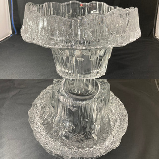 【愛品倶楽部柏店】iltala i-lasi 　 イッタラ　TAPIO WIRKKALA 廃盤品「　ガラスベース　」専用箱有【問合わせ番号：112-042851 002】柏市周辺（柏、松戸、流山、我孫子）出張買取 持込買取 引越し 処分 不要 生前整理 遺品整理 ご相談を！【店舗同時販売中】の画像