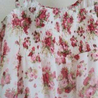 １度着用　花柄の画像