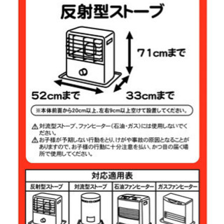 ストーブガード 幅65×奥行53×高さ71cm の画像