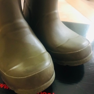 【美品/箱付】HUNTER 子ども用長靴　14cmの画像
