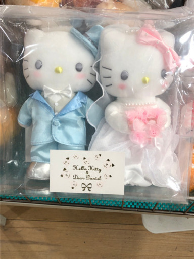 インテリア　キティ　ダニエル　サンリオ　ウエディング　ぬいぐるみ　飾り　キャラクター　オススメ　人気商品‼︎