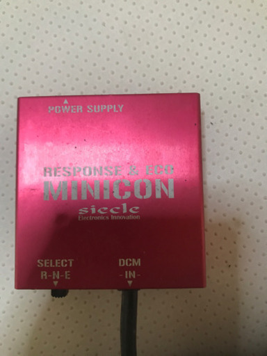 ミニコン　スズキK6Aエンジン　ぽんずけ