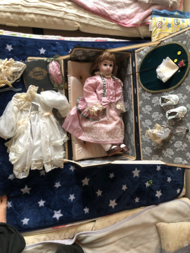 ロングフェイスジュモー　レプリカ　人形