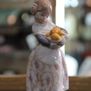 LLADRO リヤドロ　置物 「オレンジがいっぱい」【愛品倶楽部柏店】