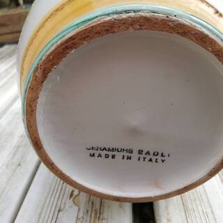 イタリア製　Paoli パオリ　花瓶の画像