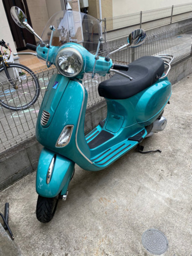 ベスパ　LX125 3V 強制保険3年10月迄　グリーン完動車　値引き可