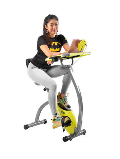 【お取引き中】デスク付きエアロバイク