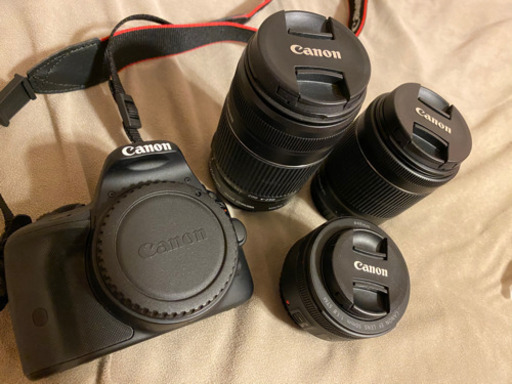 Canon eos kissx7 ダブルズームキット＋レンズ
