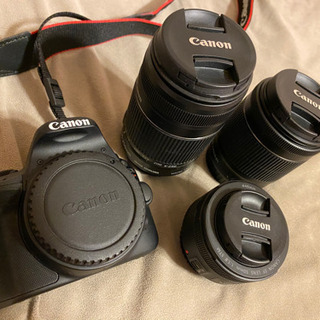 Canon eos kissx7 ダブルズームキット＋レンズ