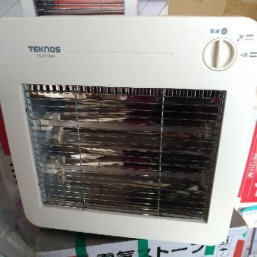 電気ストーブ クリーム色