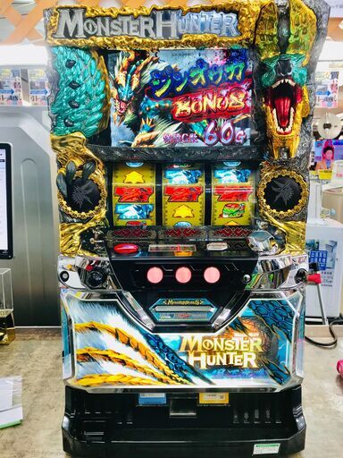パチスロ モンスターハンター 月下雷鳴 スロット実機