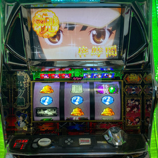 サミー パチスロスロット 実機 化物語 コイン不要機 ボリューム付きの画像