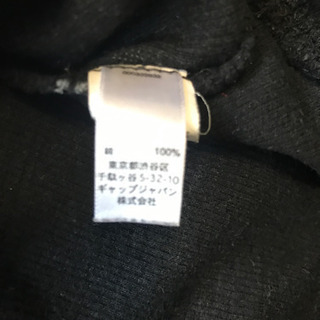 オールドネイビー　綿ニット  黒の画像