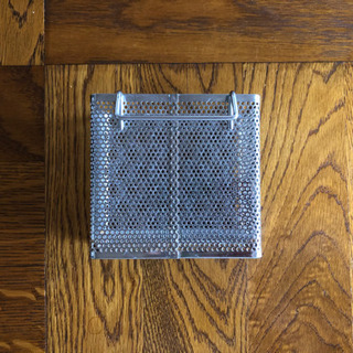 無印良品 MUJI 水切りかご ステンレス バスケット トレー 箸立て セットの画像