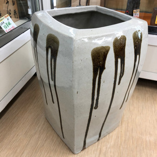 陶器の傘立て☆重厚感のある傘立て☆パラソルスタンド☆壺