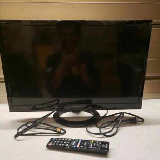 SHARP シャープ 液晶カラーテレビ AQUOS LC-24K30 24V型 リモコン　B-CASカード 付