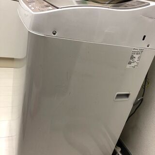 ★特価★【１月末まで】シャープ SHARP タテ型 洗濯乾燥機 5.5kg Ag+イオンコート　ピンク系の画像