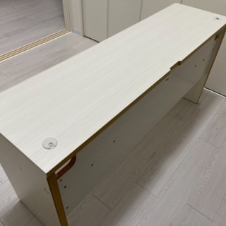 【ほぼ新品】ロング机の画像