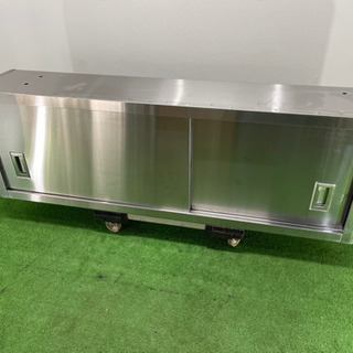 業務用　ステンレス　吊り戸棚　食器棚　W1500xD300xH5...