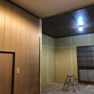 【1/22〜26 あとお一人】壁紙貼り等、ＤＩＹお手伝い頂けませんか？