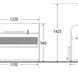 ヨドコウ　ごみ収集庫　ダストピット　DPUB-500の画像