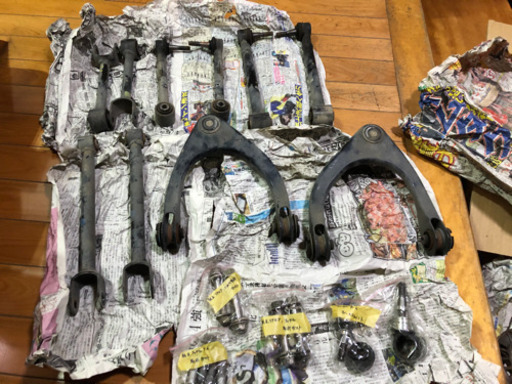 20クラウン純正アーム純正サス純正ホイール純正リアバンパー一式