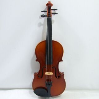 メンテ済み スズキバイオリン No210 1/8 幼児用 分数 2016年 新品弦 未使用 弓 鈴木ケース アジャスター内臓テールピース チョイキズ 鈴木バイオリンケース 全国発送対応 中古バイオリン 愛知県清須市より 管理（カ）8030の画像