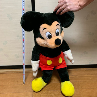 ディズニー ミッキー ぬいぐるみ レア ヴィンテージ ウォルトディズニーの画像