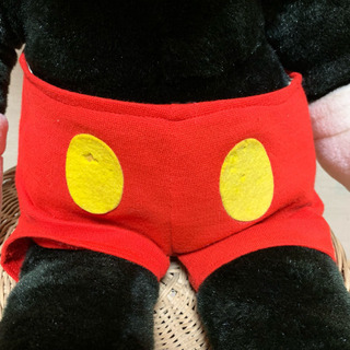 ディズニー ミッキー ぬいぐるみ レア ヴィンテージ ウォルトディズニーの画像
