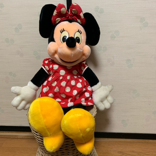 ディズニー ミニー ぬいぐるみ レア ヴィンテージ ウォルトディズニー