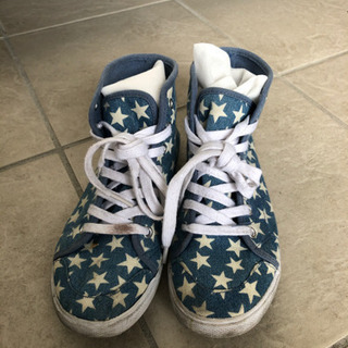 あげます　AIRWALKの星柄の靴