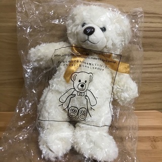 ホワイトテディベア