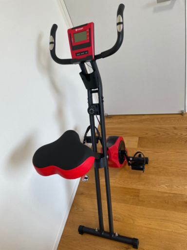 STEADY 最新UXモデル フィットネスバイク 心拍数計測 静音 小型 ステディ ST102 エアロバイク 折りたたみ式 負荷８段階