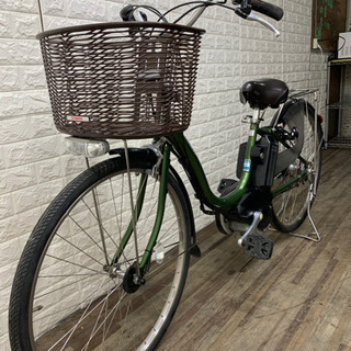 YAMAHA PAS natura グリーン 12.8AH 新基準 電動アシスト自転車