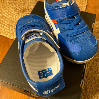 新品未使用ベビースニーカー　オニツカタイガー 13.5センチの画像