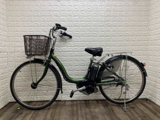 YAMAHA  PAS  natura グリーン　12.8AH 新基準　電動アシスト自転車