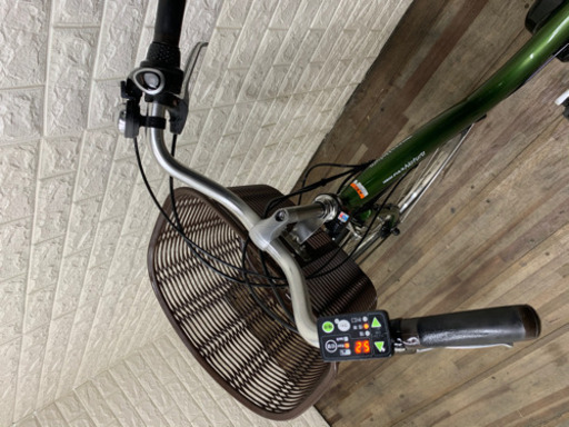 YAMAHA  PAS  natura グリーン　12.8AH 新基準　電動アシスト自転車