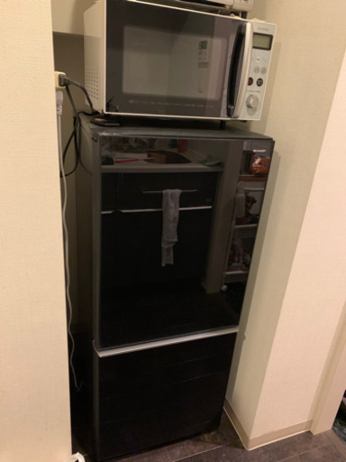 冷蔵庫シャープSJ-GD14C-B