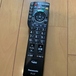 Panasonicのテレビ　リモコン