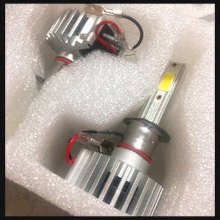 [未使用] H1 LEDヘッドライト7000LM6500K 車検...