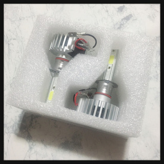[未使用] H1 LEDヘッドライト7000LM6500K 車検対応30W防水の画像