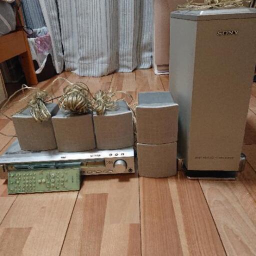 【受け渡し終了】SONY  DVDプレーヤー スピーカーシステム