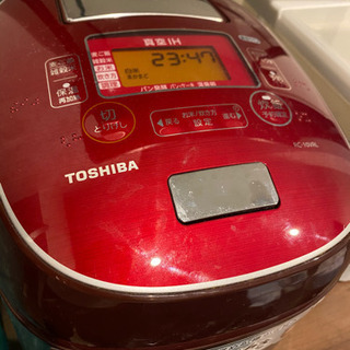 値下げしました！【急募】東芝　真空IH炊飯器　rc10vrl