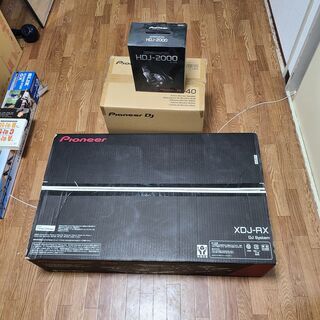 XDj-RX + DM40 + HDJ2000 + REKORDBOXの画像
