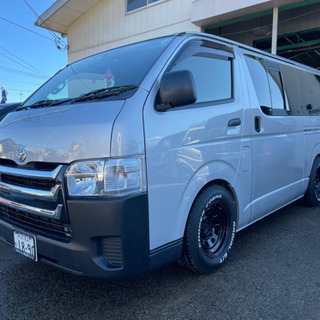 8ナンバー 200系 3型後期ハイエース 4型フェイス カスタム...